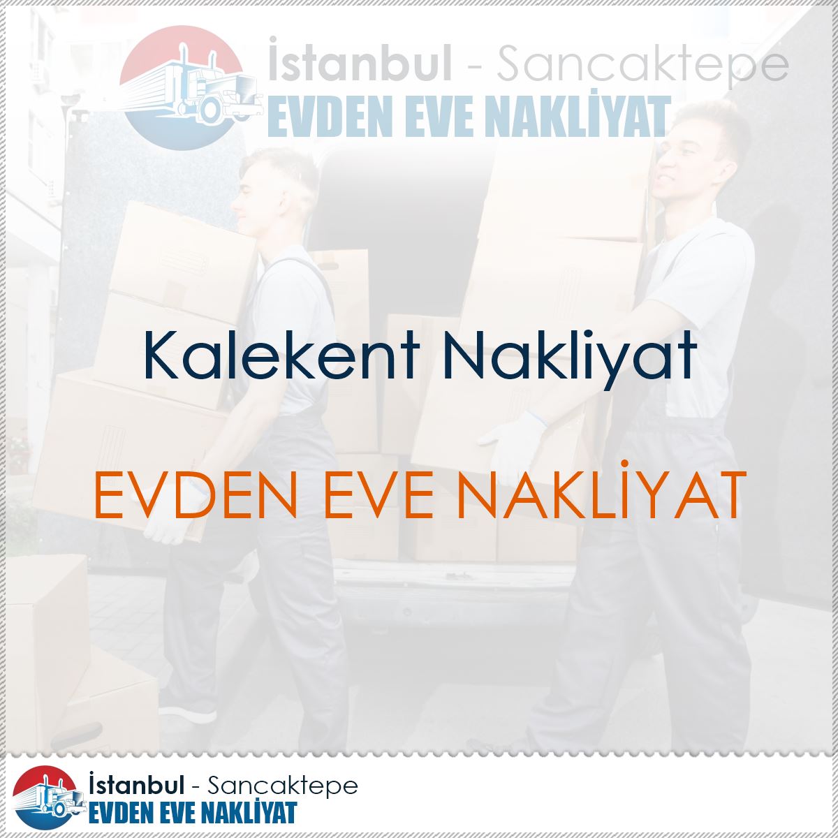 Kalekent Nakliyat : Kapak Görseli